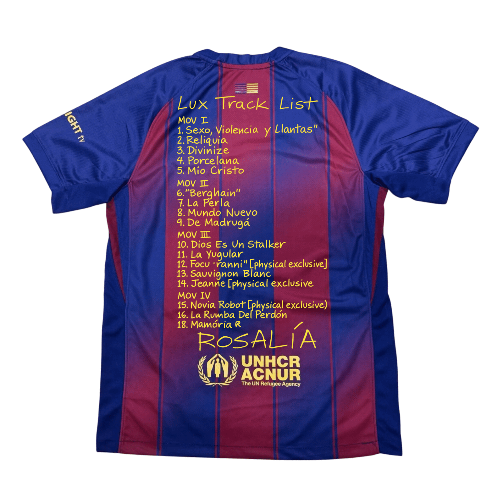 FC Barcelona x Rosalía "LUX" camiseta - Imagen 2