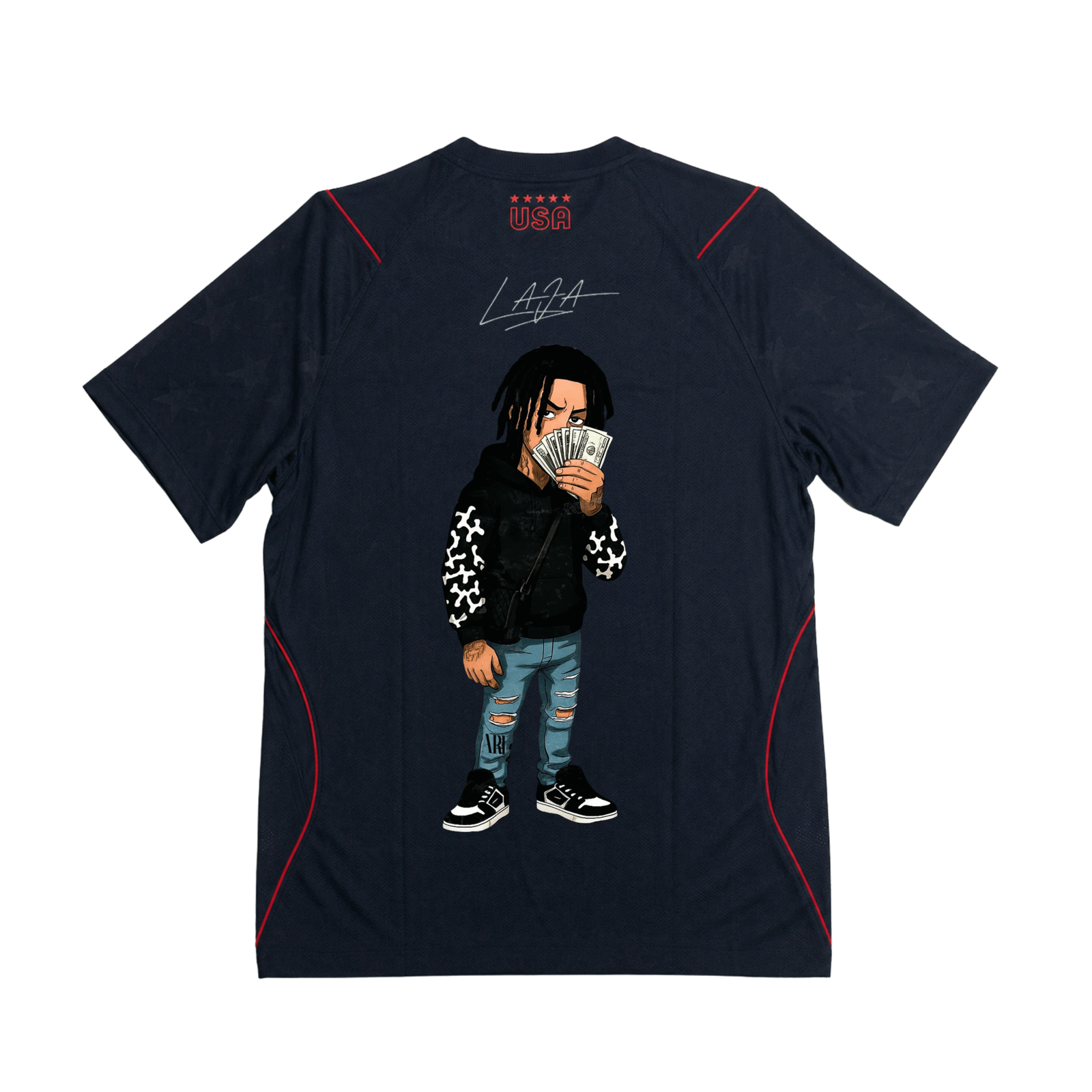 Selección de USA x Laja camiseta